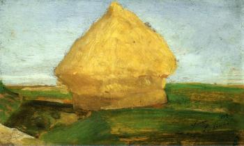 Reproductions of Paul Signac paintings,The Haystack Reproductions of Paul Signac paintings,The Haystack